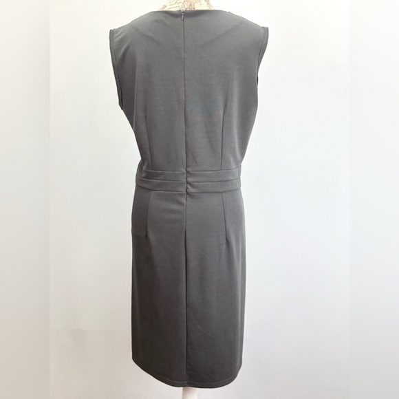 ACEVOG Gray Sleeveless Sheath Dress size XL - Picture 9 of 16
